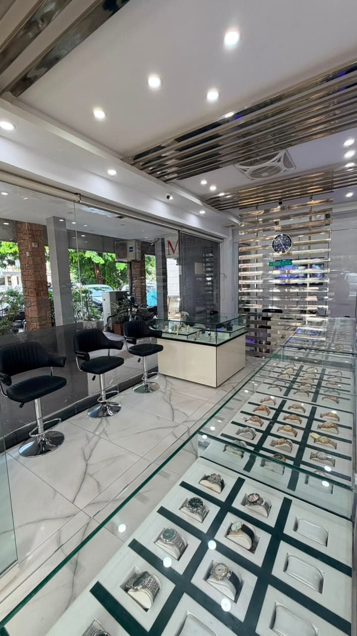 The W. Watch storefront at Shop No. 1, Block D, F-6 Markaz